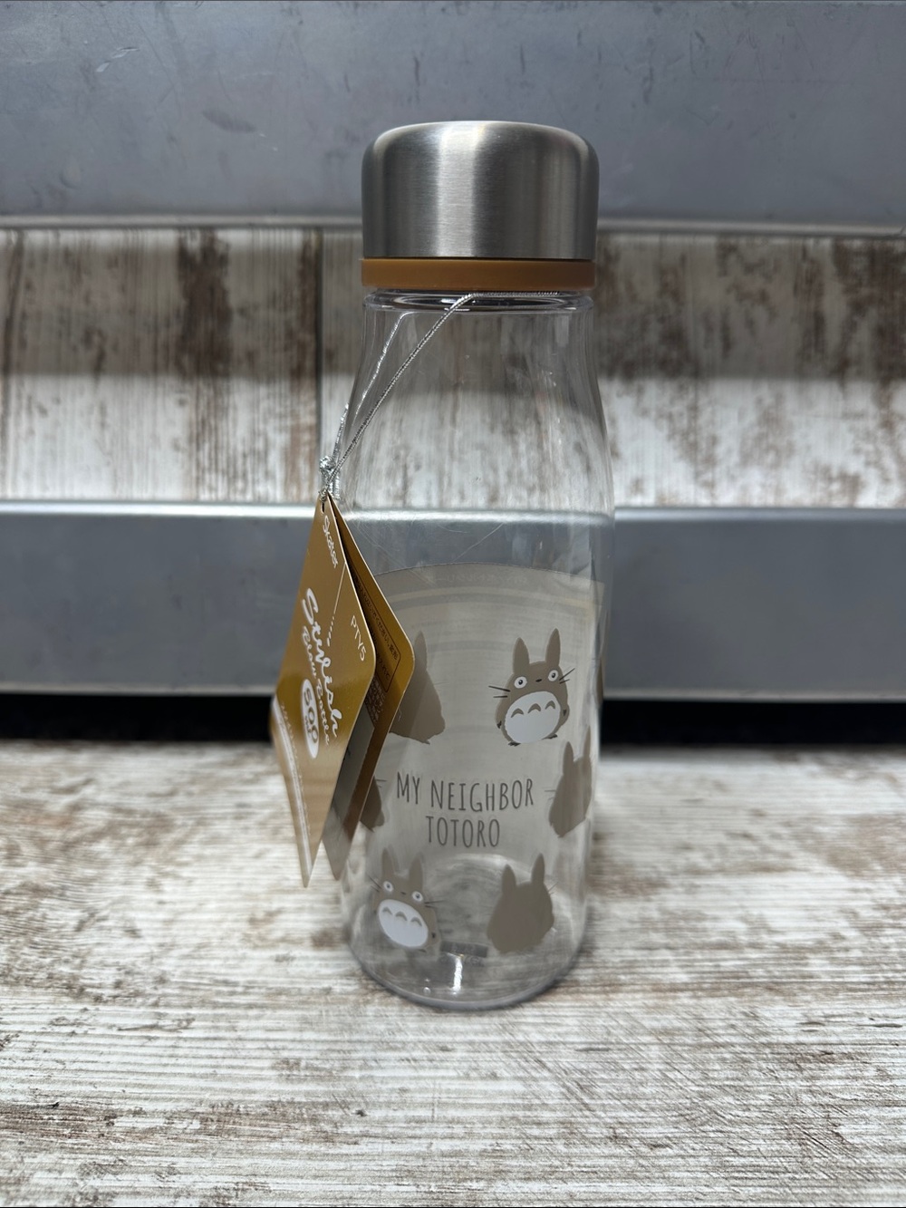Skater Direct 500ml My Neighbor Totoro Water Bottle w/ Tea Strainer NWT